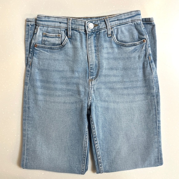 Girls H&M Comfort Stretch Flare Fit High Waist Jeans (10-12 Girls) - Picture 5 of 14